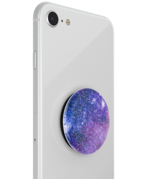 NWT PopSockets - PopGrip Premium Cell Phone Grip and Stand - 💜Glitter Nebula💜 - Picture 4 of 12